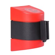 QUEUE SOLUTIONS WallPro 400, Red, 15' Red/White NO ENTRY Belt WP400R-RWN150